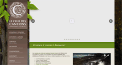 Desktop Screenshot of clubdescantons.com
